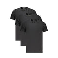 Calvin Klein Schwarzes Baumwoll-T-Shirt für Herren