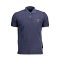 Napapijri Blaues Baumwoll-Poloshirt für Herren