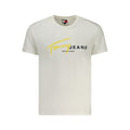 Tommy Hilfiger Weißes Herren-T-Shirt aus Baumwolle