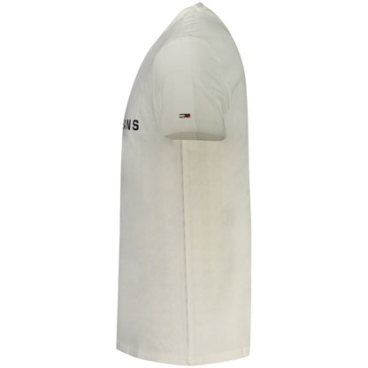 Tommy Hilfiger Baumwoll-T-Shirt in Weiß