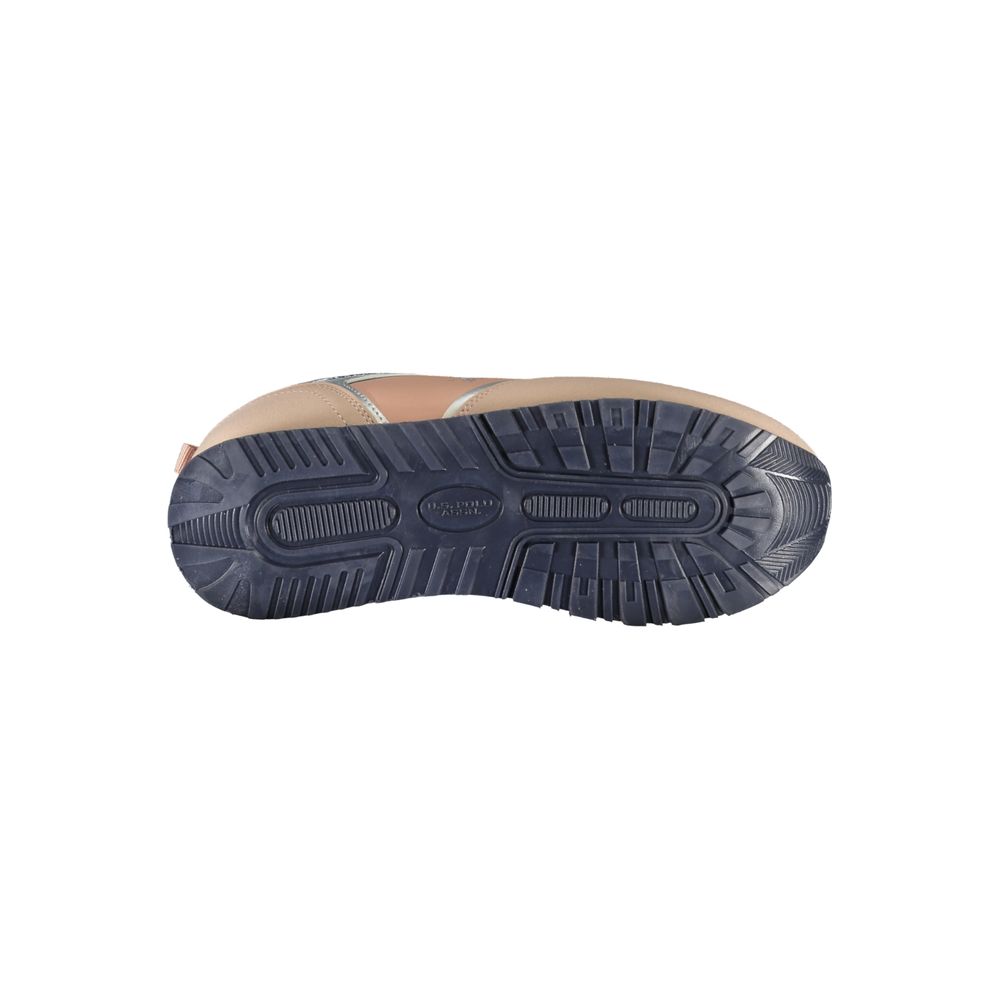 U.S. POLO ASSN. Pink Polyester Sneakers