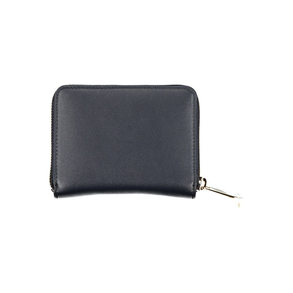 Tommy Hilfiger Blaue Polyester-Geldbörse