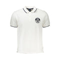 North Sails Weißes Herren-Poloshirt aus Baumwolle