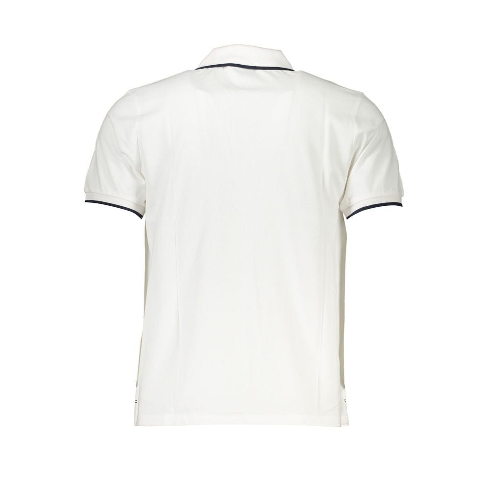 North Sails Weißes Herren-Poloshirt aus Baumwolle