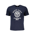 North Sails Blaues Baumwoll-T-Shirt für Herren