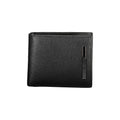 Calvin Klein Schwarzes Leder Portemonnaie