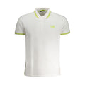 Cavalli Class Weißes Poloshirt aus Baumwolle für Herren