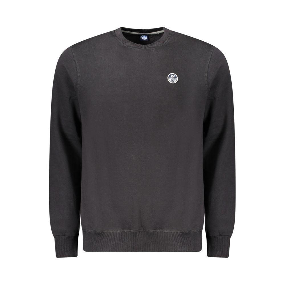 North Sails Cotton Sweatshirt in Black