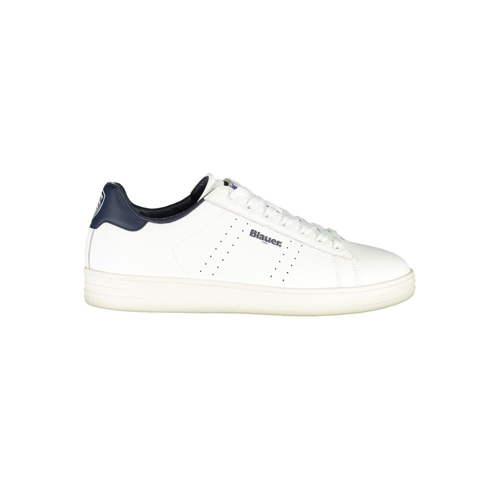 Blauer Bianco Polyurethane Herren Sneaker
