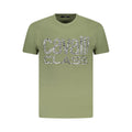 Cavalli Class Verde Baumwoll-T-Shirt für Herren