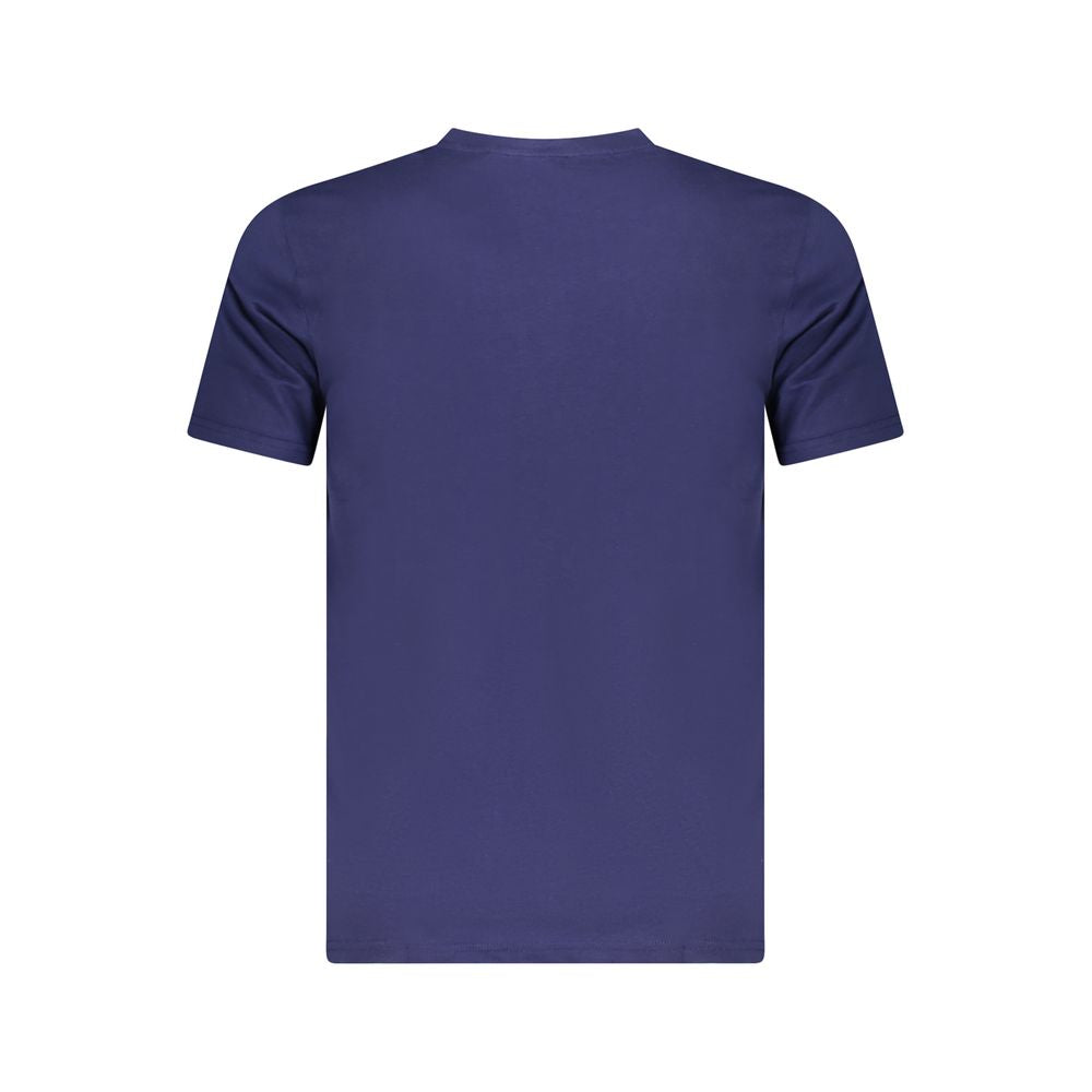 Cavalli Class Blu Baumwoll-T-Shirt für Herren