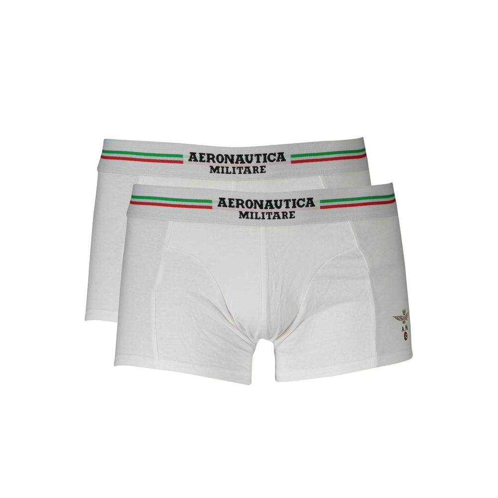 Aeronautica Militare Cotton Underwear in White