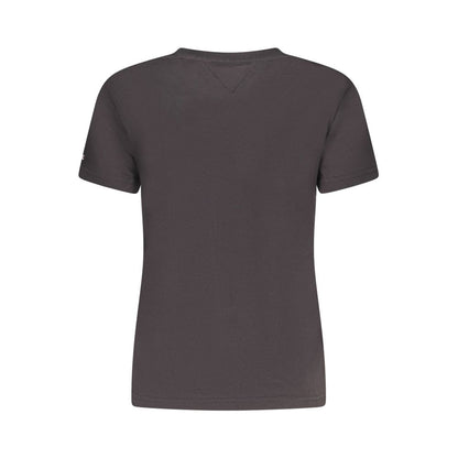 Tommy Hilfiger Schwarzes Baumwoll-T-Shirt