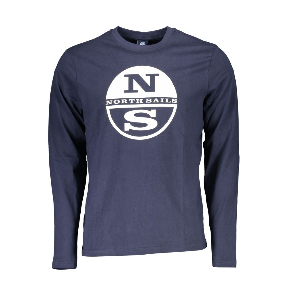 North Sails blue cotton T-shirt