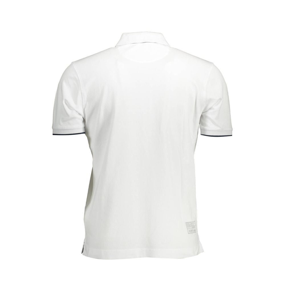 La Martina Weißes Poloshirt aus Baumwolle für Herren