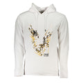 Cavalli Class Men's White Cotton Jumper
