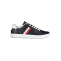 Tommy Hilfiger Simple blue lace-up sneakers with contrasting details