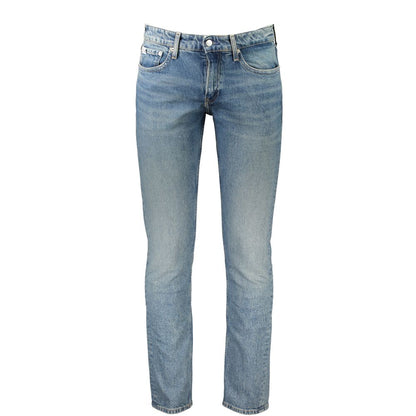 Calvin Klein Blaue Baumwolle Männer Jeans