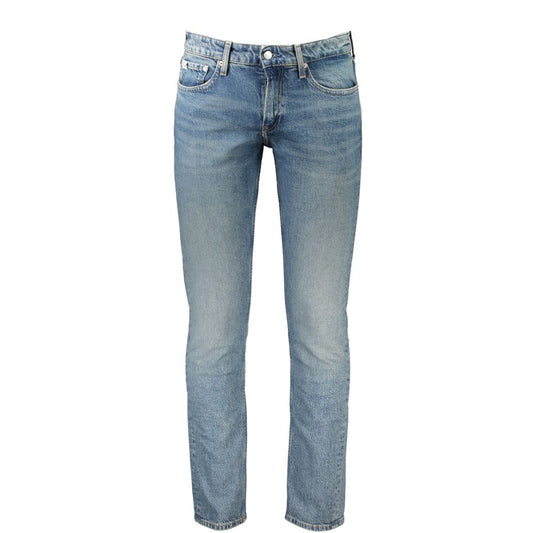Calvin Klein Blaue Baumwolle Männer Jeans