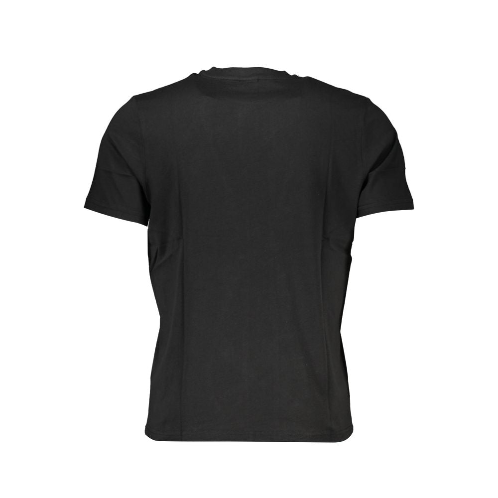 North Sails Schwarzes Baumwoll-T-Shirt für Herren