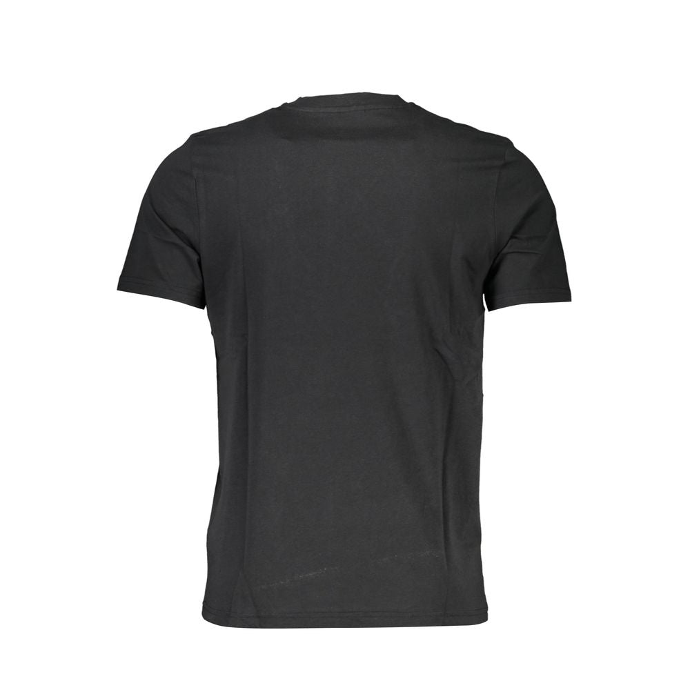North Sails Schwarzes Baumwoll-T-Shirt für Herren