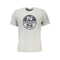 North Sails Grigio Baumwoll-T-Shirt für Herren
