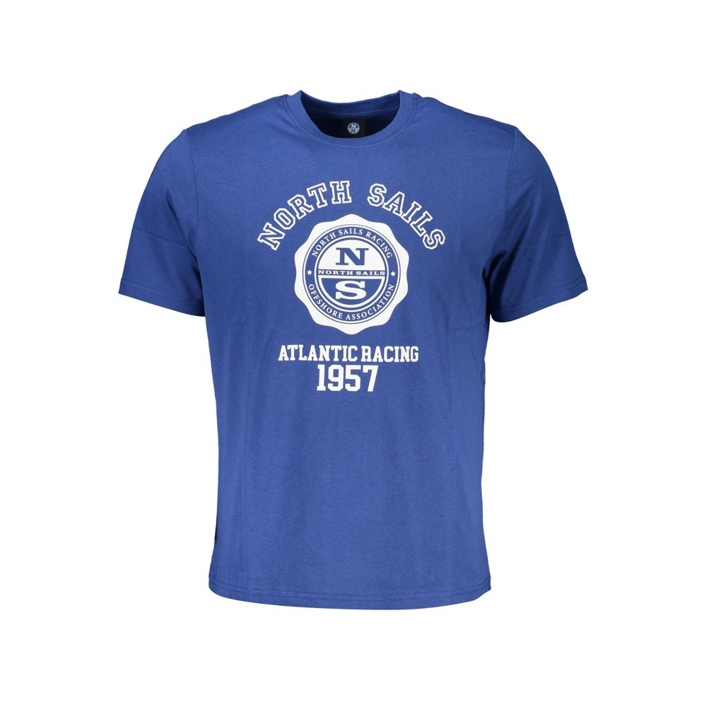 North Sails blue cotton T-shirt