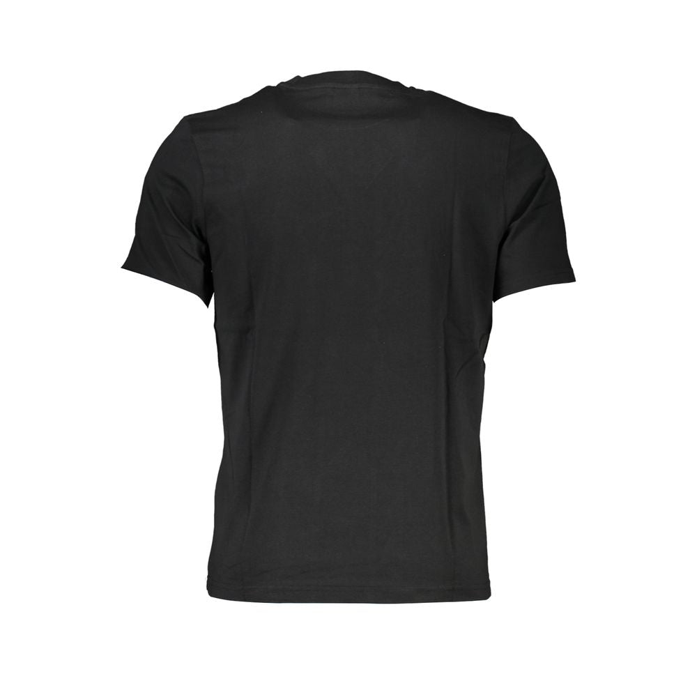 North Sails Schwarzes Baumwoll-T-Shirt für Herren