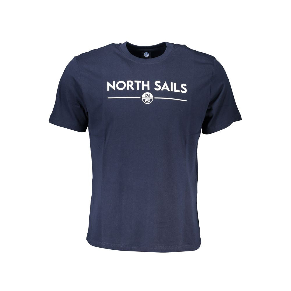 North Sails T-shirt in blue cotton