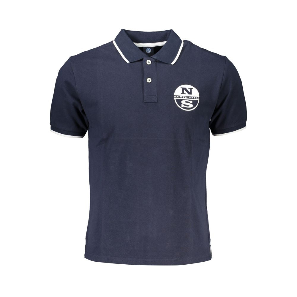 North Sails Blaues Baumwoll-Poloshirt für Herren