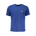 North Sails Blaues Baumwoll-T-Shirt für Herren
