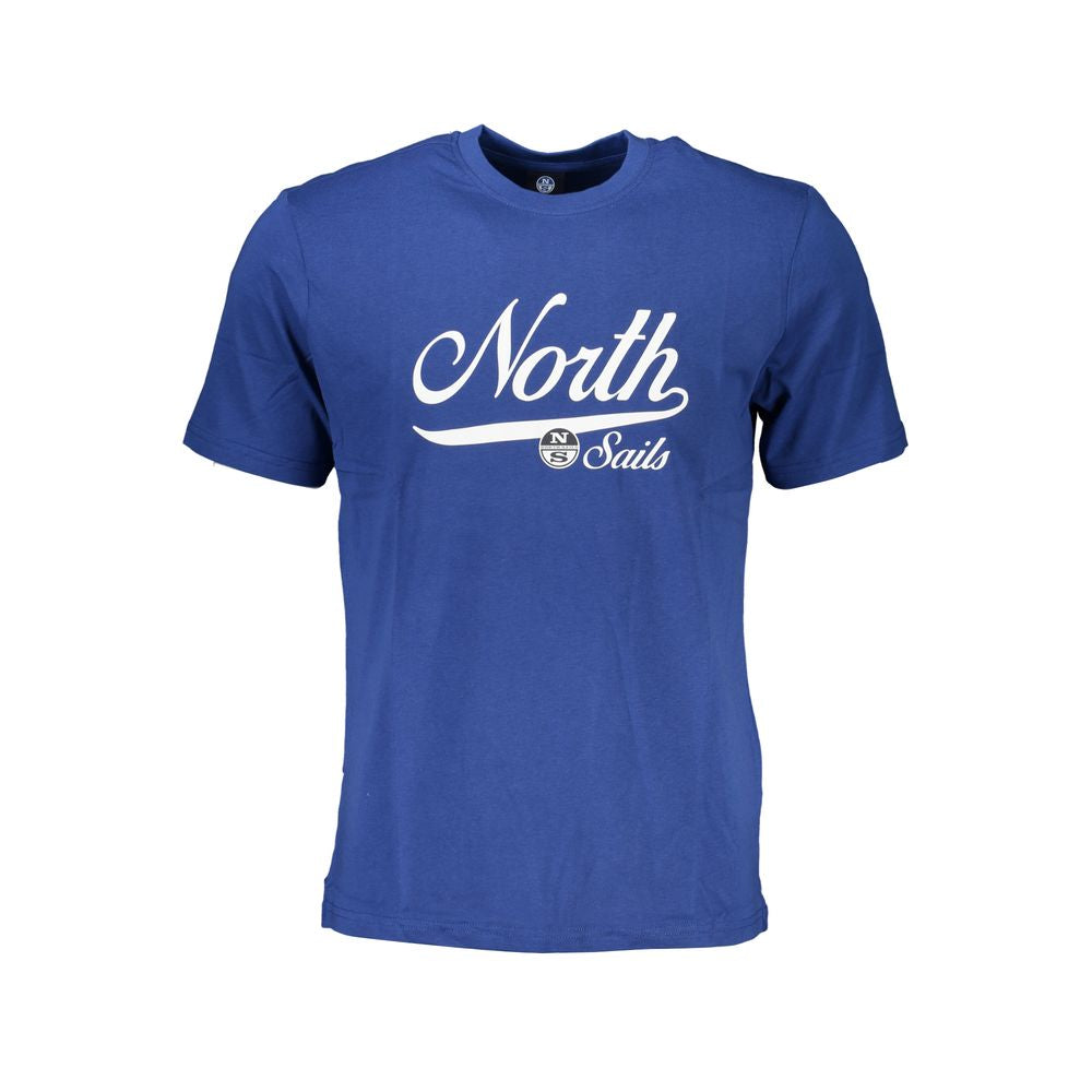 North Sails blue cotton T-shirt
