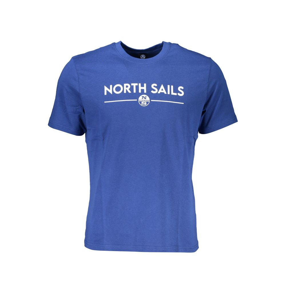 North Sails T-Shirt in blue cotton