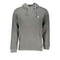 Sergio Tacchini Grauer Baumwoll-Hoodie für Männer