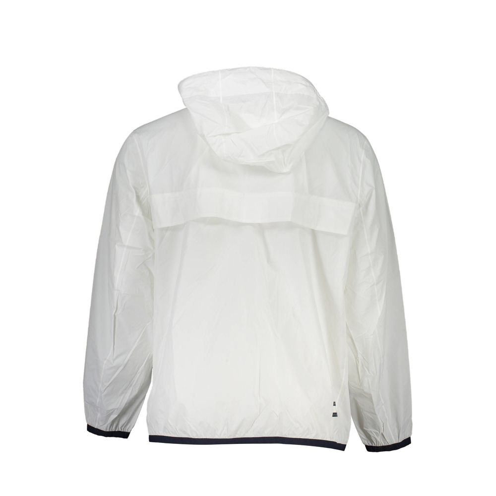 Tommy Hilfiger Weiße Recycelte Nylon Herren Jacke