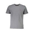 Napapijri Men's Brown Cotton T-Shirt