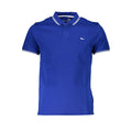 Harmont & Blaine Blaues Baumwoll-Polohemd