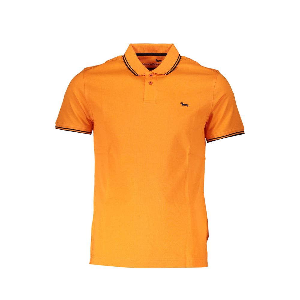 Harmont & Blaine Baumwoll-Poloshirt in Orange