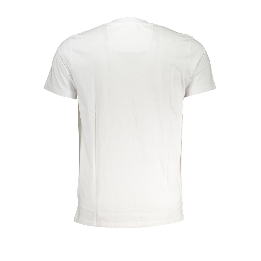 Cavalli Class T-Shirt in white cotton