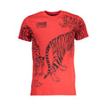 Cavalli Class T-Shirt in red cotton