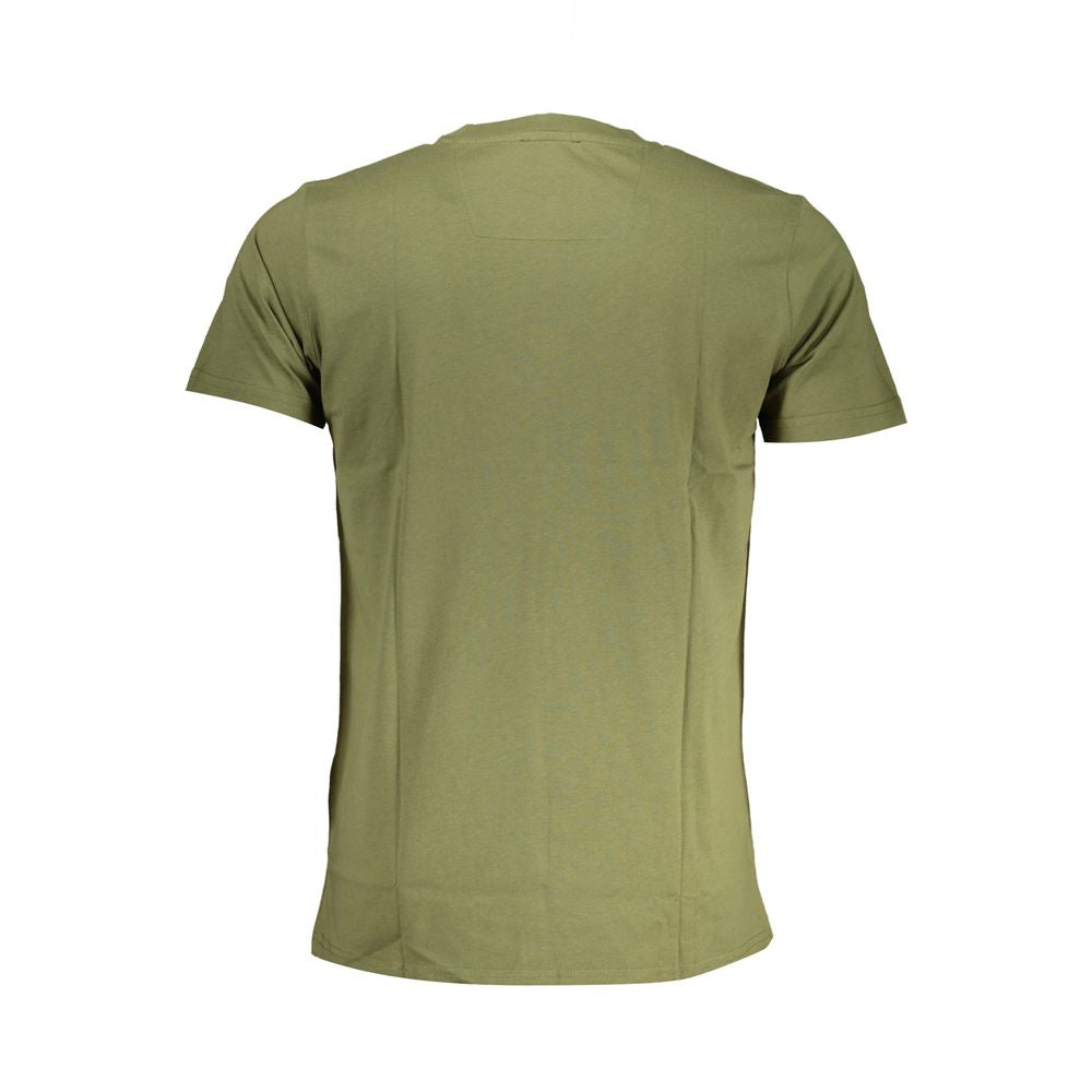 Cavalli Class Verde Baumwoll-T-Shirt für Herren