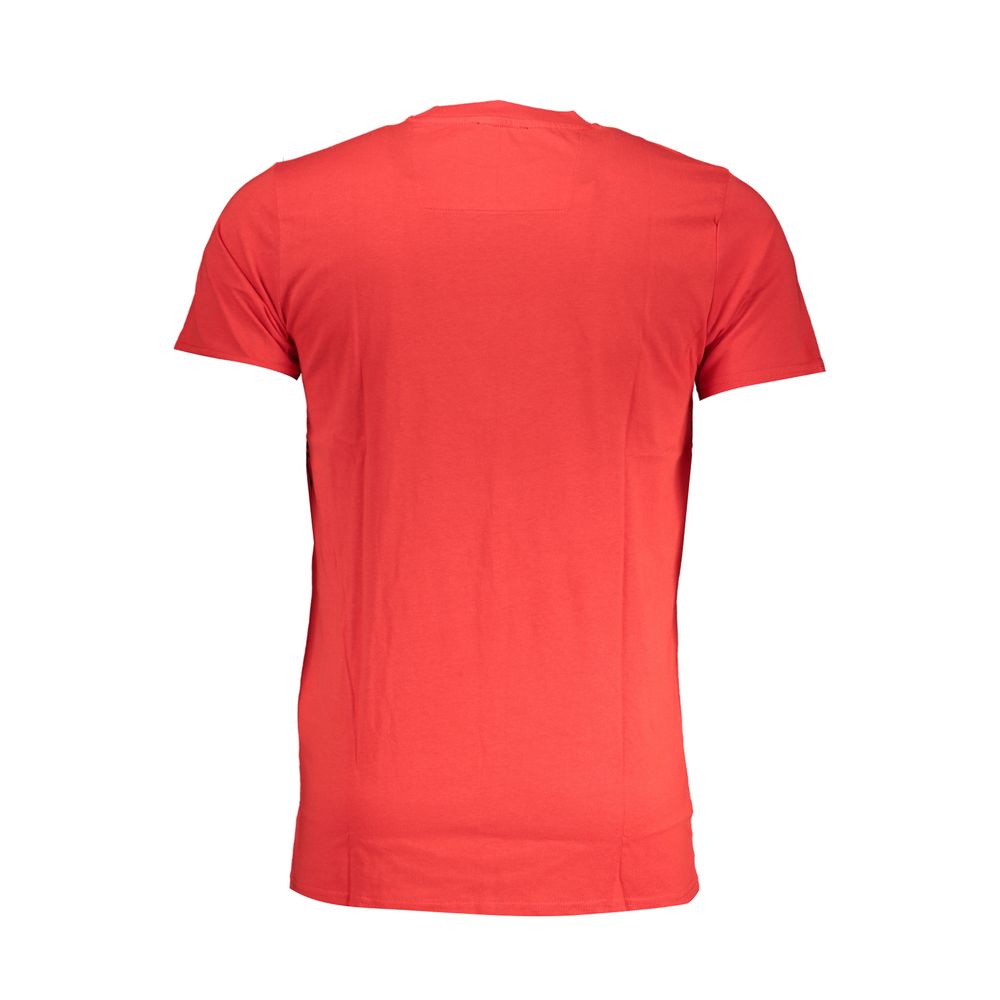 Cavalli Class T-Shirt in red cotton
