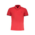 Harmont & Blaine Rotes Baumwoll-Poloshirt
