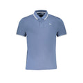 Harmont & Blaine Blaues Baumwoll-Polohemd