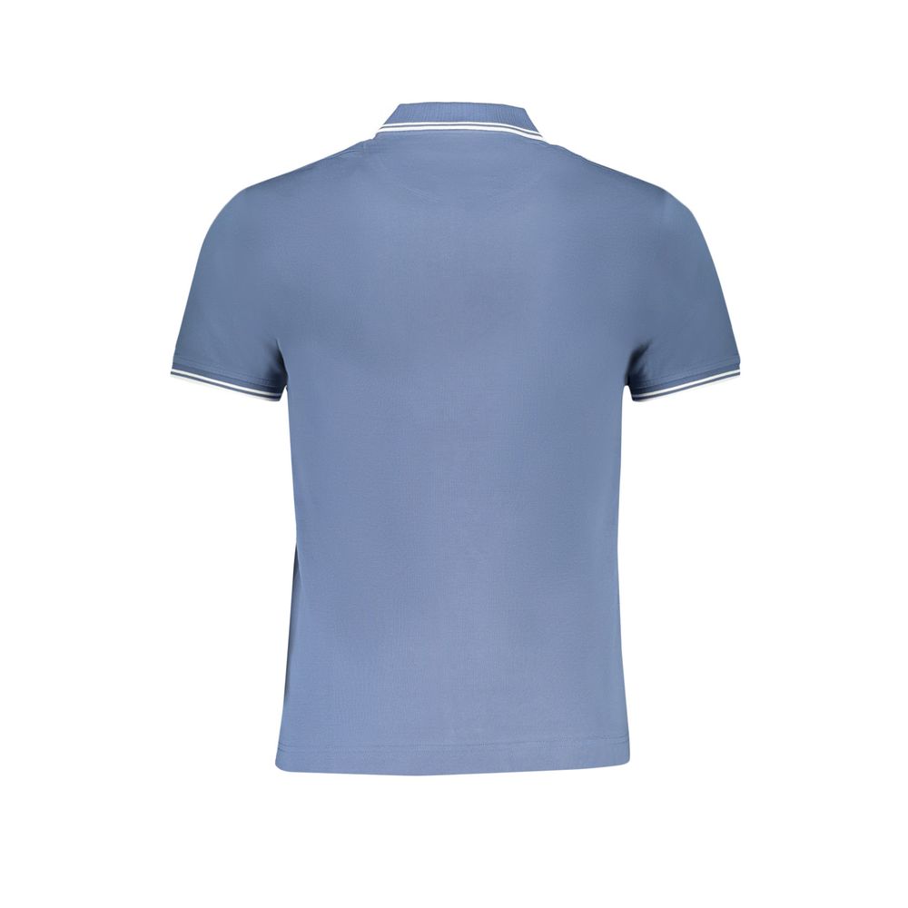Harmont & Blaine Blaues Baumwoll-Polohemd