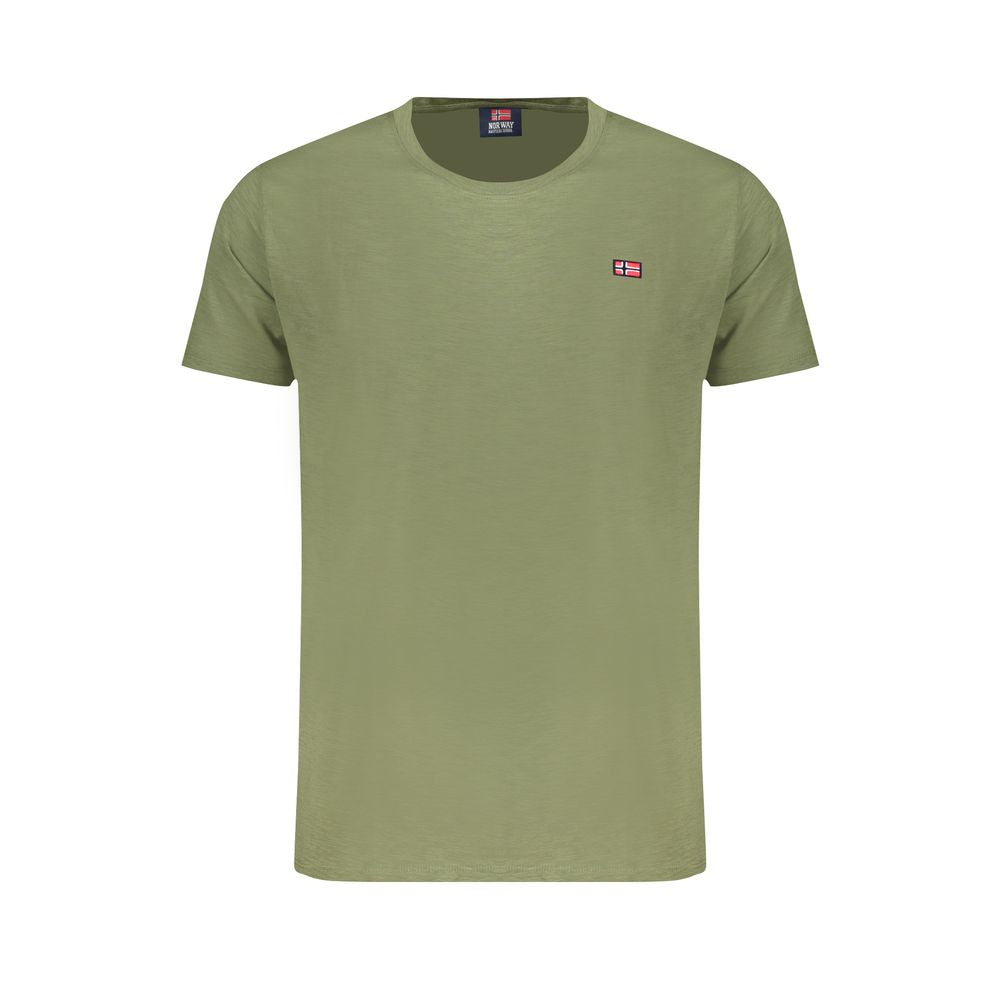 Norway 1963 Verde Baumwoll-T-Shirt für Herren