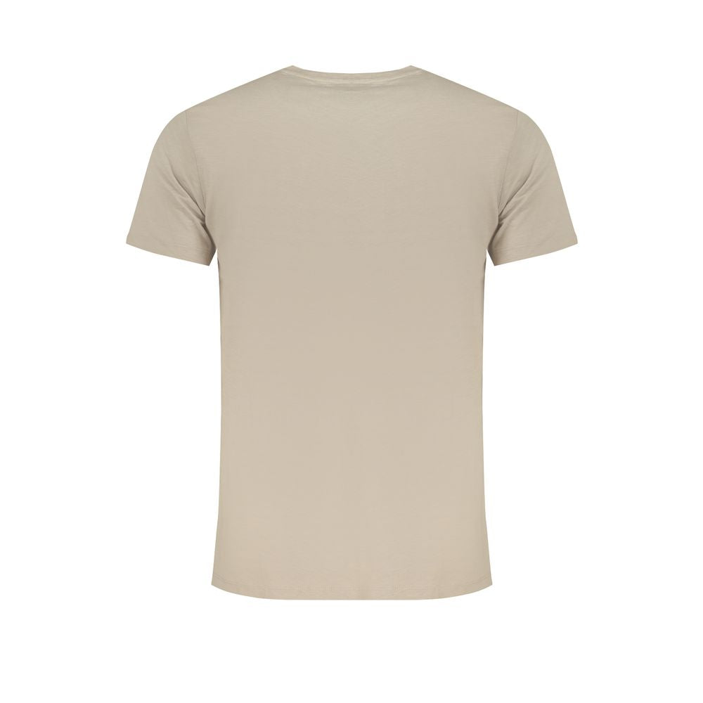 Norway 1963 Beige Baumwoll-T-Shirt für Herren