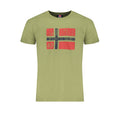 Norway 1963 Verde Baumwoll-T-Shirt für Herren