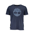 Timberland Blu Baumwoll-T-Shirt für Herren