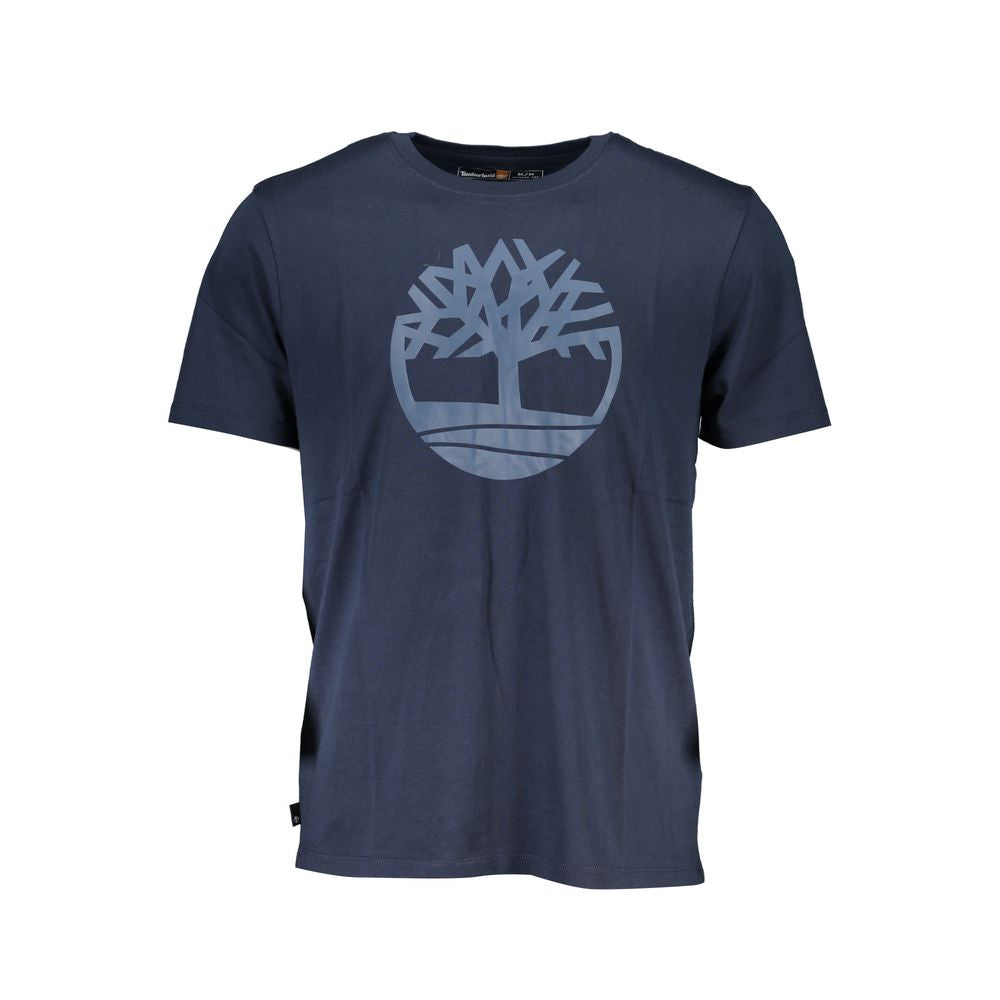 Timberland Blu Baumwoll-T-Shirt für Herren